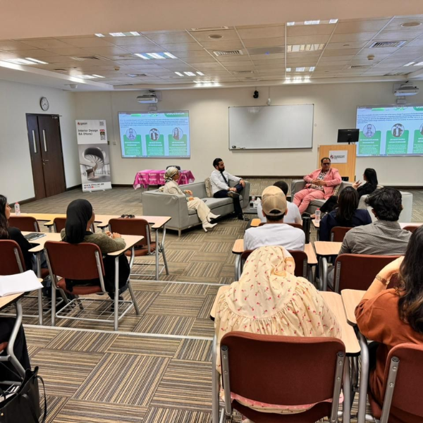 Our talented team of interior design faculty and students conducted engaging sessions to inform our community about the value of recycling and waste reduction and the part each of us plays in